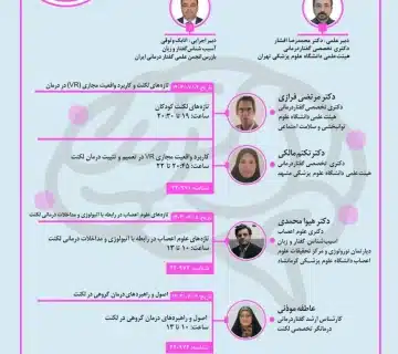 وبینار لکنت ویژه همکاران گفتاردرمان